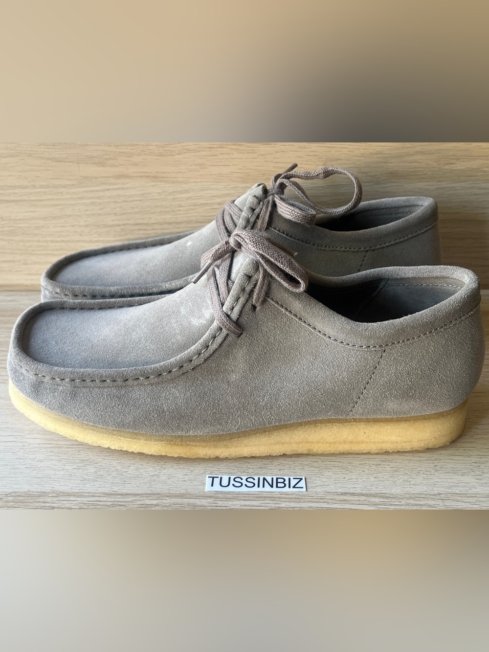 Clarks Original Wallabee Grey Men’s Size 10.5